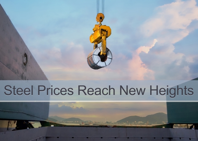 Steel Prices Reach New Heights